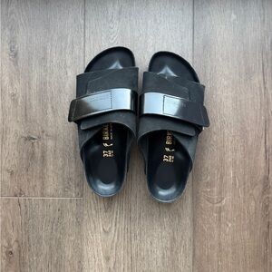 Kyoto suede nubuck in black